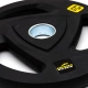 Anilha Vulcanizada Olímpica 2,5kg Ahead Sports Preto