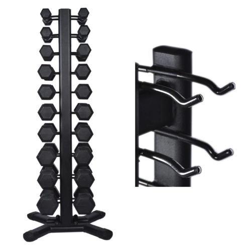 Kit Torre de Halter Sextavado Par de 1kg À 10kg Ahead Sports