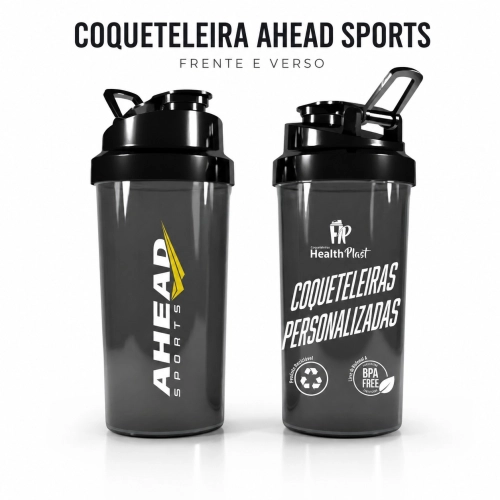 Coqueteleira Cristal  700ML Ahead Sports