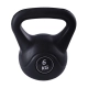 Kettlebell Black Cimento Peso Academia 6 Kg Preto
