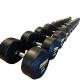 Kit Dumbell Ahead Sports Borracha 10 Pares de 12.5kg a 35kg