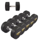 Kit Dumbell Ahead Sports Borracha 10 Pares de 12.5kg a 35kg